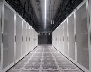 The Data Center Racks at The Institute for CyberScience.
